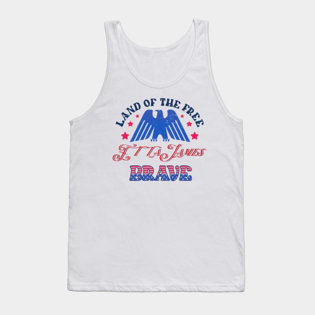 BRAVE ETTA JAMES - LAND OF THE FREE Tank Top by RangerScots